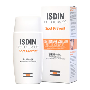 Isdin Foto Ultra 100 Spot Prevent Fusion Fluid Αντηλιακό Προσώπου SPF 50+