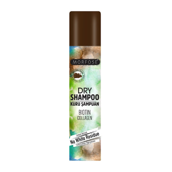 Morfose Dry Shampoo for Brown Hair with Biotin & Collagen