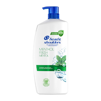 Head & Shoulders Menthol Fresh Αντιπιτυριδικό Σαμπουάν Έως Και 100% Μαλλιά Χωρίς Πιτυρίδα – 800 ml