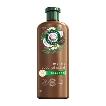 Herbal Essences Vegan Shampoo for Hydration with Coconut Scent, For Dry Hair, Silicone Free – 350 ml