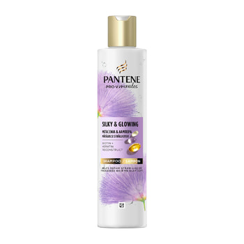 Pantene Σαμπουάν Pro-V Miracles Μεταξένια & Λαμπερά Με Βιοτίνη & Κερατίνη – 250 ml