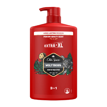 OLD Spice Wolfthorn Αφρόλουτρο & Σαμπουάν Για Άνδρες