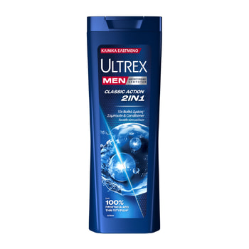 Ultrex Classic Action 2 in 1 Anti-Dandruff Shampoo For All Hair Types