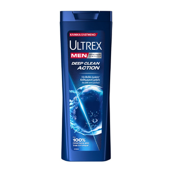 Ultrex Deep Clean Action Anti-Dandruff Shampoo For All Hair Types – 360 ml
