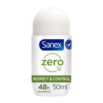 Sanex Zero% Respect & Control Roll-on Deodorant
