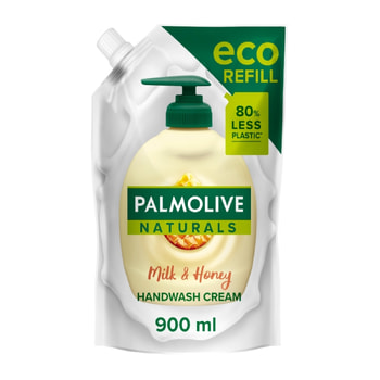 Palmolive Naturals Μέλι & Γάλα Υγρό Κρεμοσάπουνο Ανταλλακτικό Σακουλάκι
