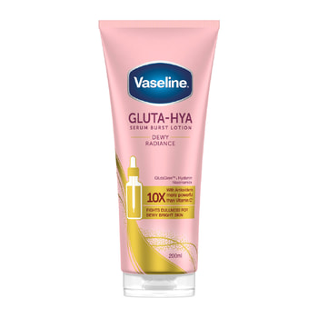 Vaseline Dewy Radiance Serum Burst Lotion Gluta-Hya