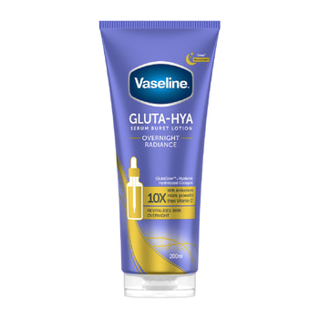 Vaseline Overnight Radiance Serum Burst Lotion Gluta-Hya