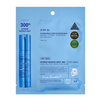 VT Cosmetics Hydrop Reedle Shot 300Hl 2-Step Mask