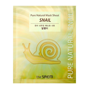 THE Saem Pure Natural Snail Mask Sheet