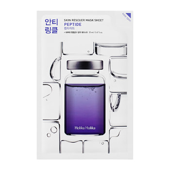 Holika Holika Face Mask with Collagen Peptides Skin Rescue Mask Sheet Peptide