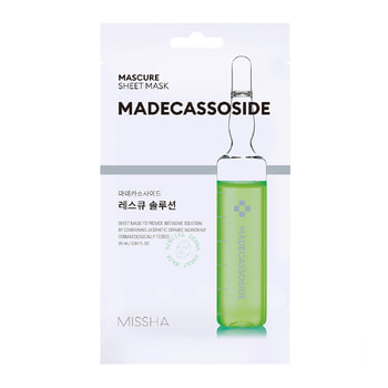 Missha Mascure Rescue Solution Sheet Mask Madecasoside