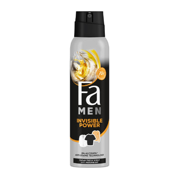 FA Αντρικό Αποσμητικό Spray Invisible Fresh