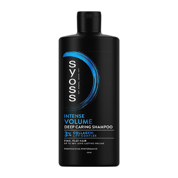 Syoss Σαμπουάν Intense Volume – 440 ml