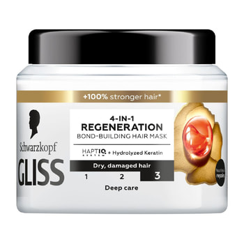 Gliss 4-In-1 Regeneration Bond-Building Hair Mask