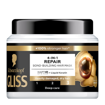 Gliss 4-In-1 Repair Bond-Building Hair Mask
