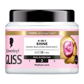 Gliss 4-In-1 Shine Bond-Building Hair Mask