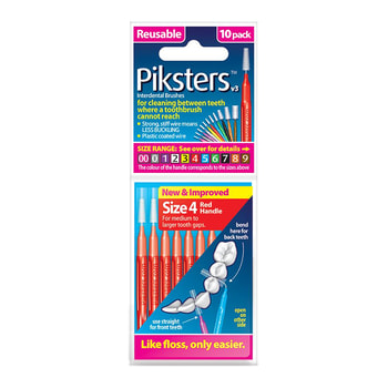 Piksters Interdental Brushes Size 4