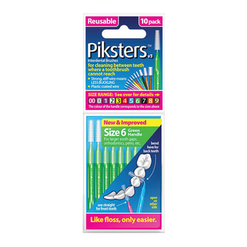 Piksters Interdental Brushes Size 6