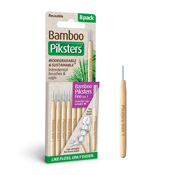 Piksters Bamboo Interdental Brushes Size 1