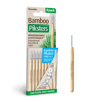 Piksters Bamboo Interdental Brushes Size 5