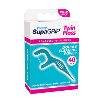 Piksters Supagrip® Double Floss & Interdental Pick