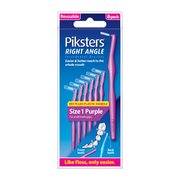 Piksters Right Angle Size 1 Interdental Brushes