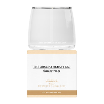THE Aromatherapy CO. Therapy Candle Balance Cinnamon & Vanilla Bean