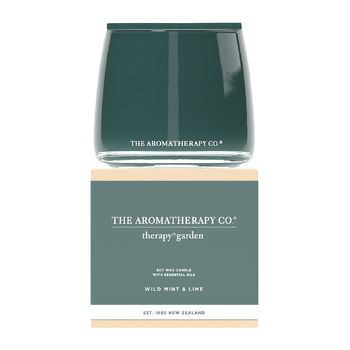 THE Aromatherapy CO. Therapy Garden Candle Wild Lime & Mint