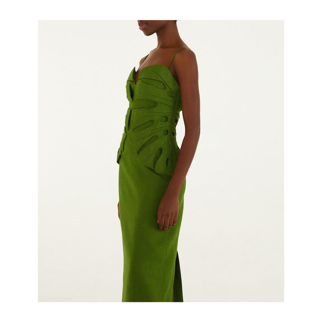 FARM RIO Monstera leaf maxi dress | Hondos Center