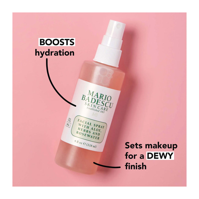 MARIO BADESCU Facial Spray With Aloe Herbs & Rosewater | Hondos Center