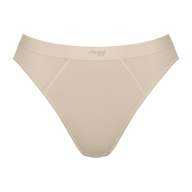 Sloggi Damen-Slip EVER Ease Tai – Bequeme Baumwoll-Unterwäsche In Schwarz