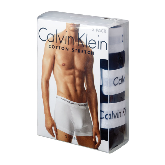 CALVIN KLEIN FASHION Cotton Stretch trunks pack Hondos Center
